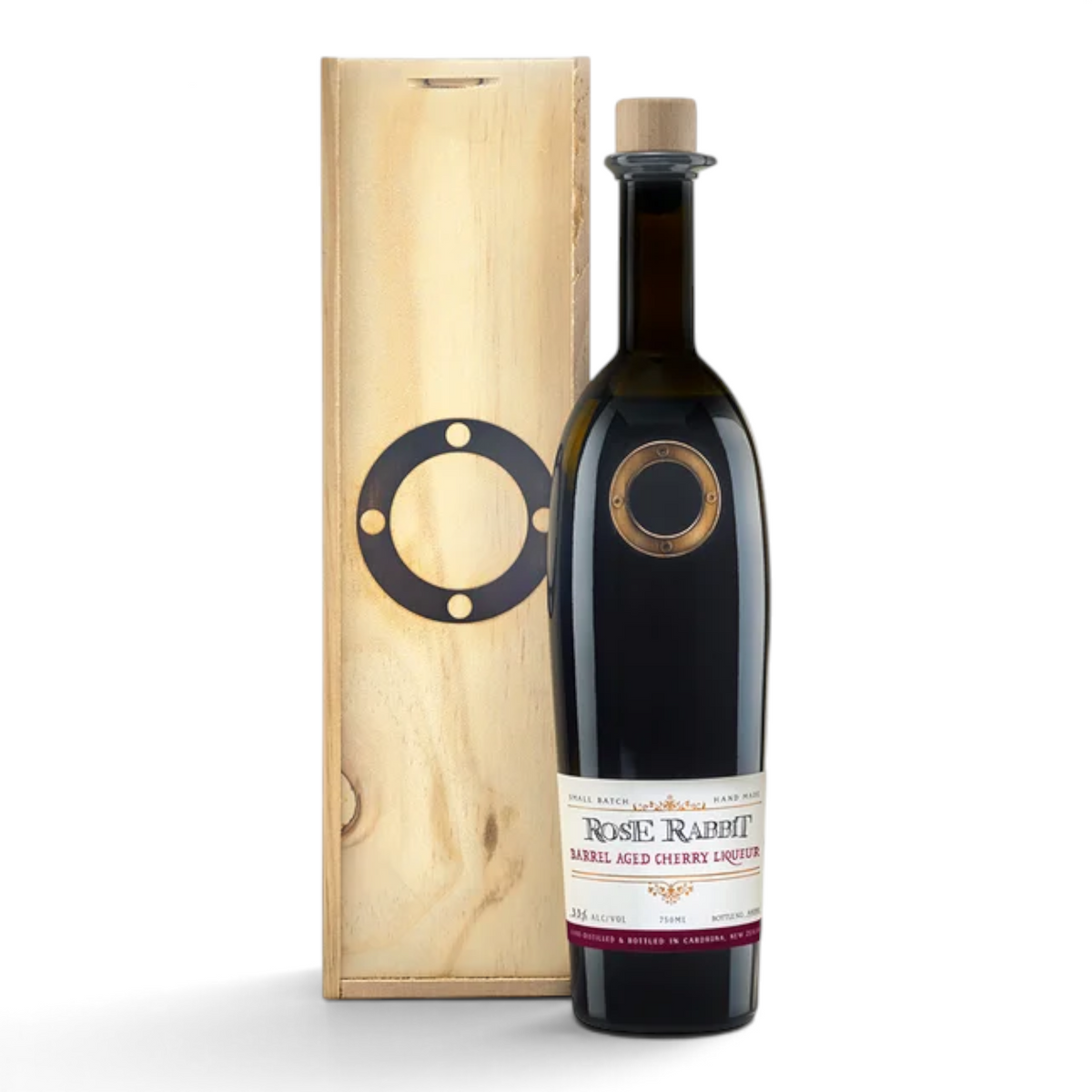 The Cardrona Distillery Rose Rabbit Cherry Liqueur, 39.8% ABV, 750ml