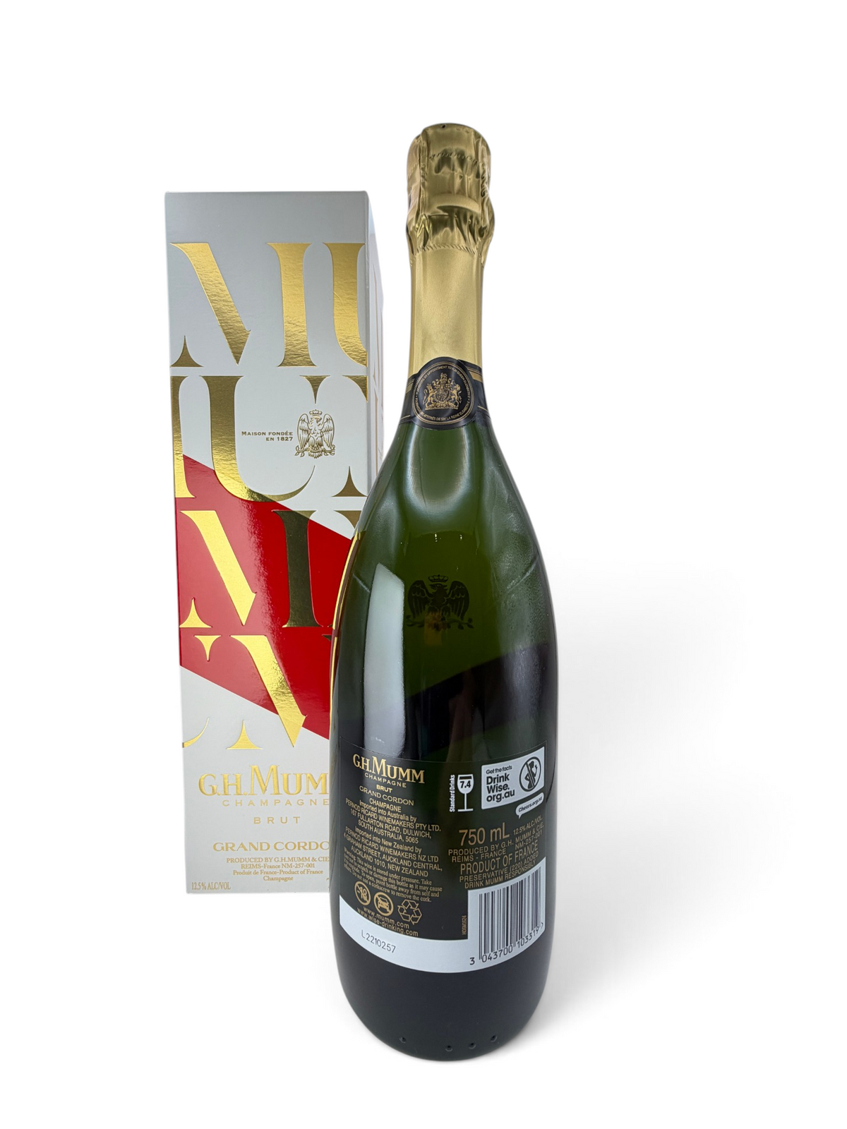 G.H. Mumm Grand Cordon Brut, Champagne
