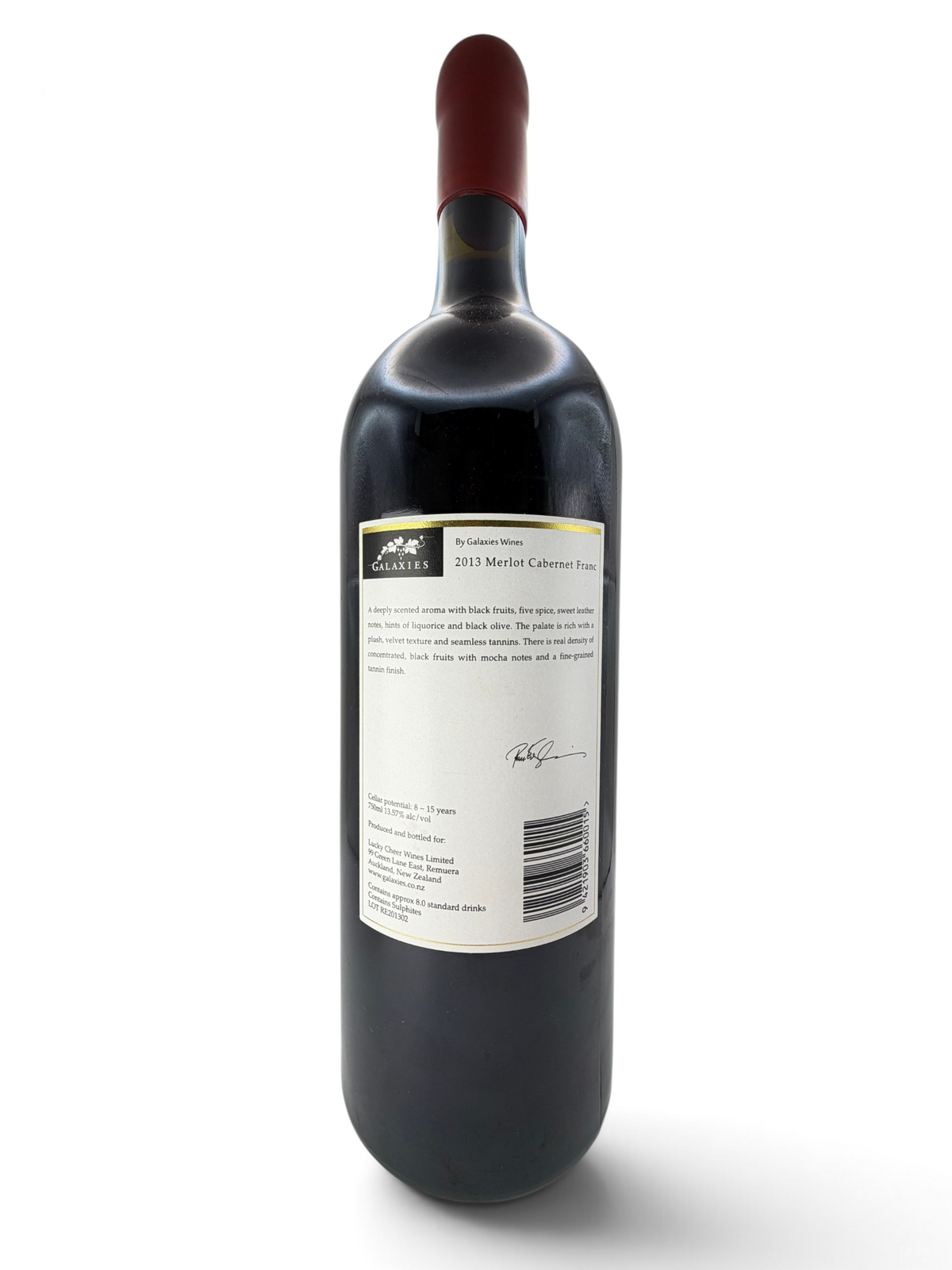 2013 Galaxies Merlot Cabernet Franc, Hawke's Bay, 1500ml