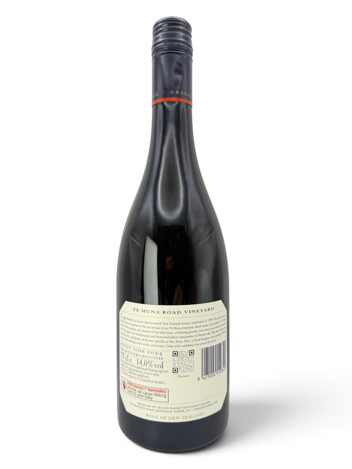 2024 Craggy Range Te Muna Road Vineyard Pinot Noir, Martinborough