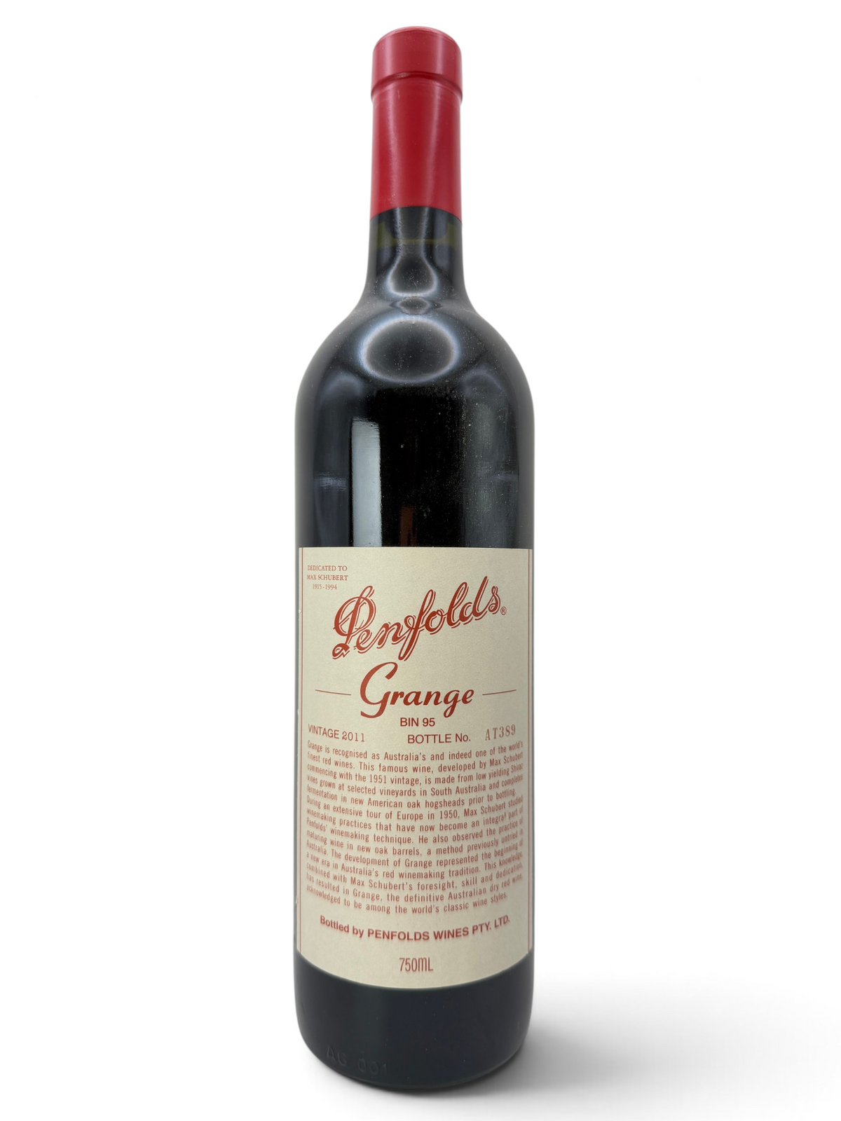 2011 Penfolds Grange Bin 95, South Australia