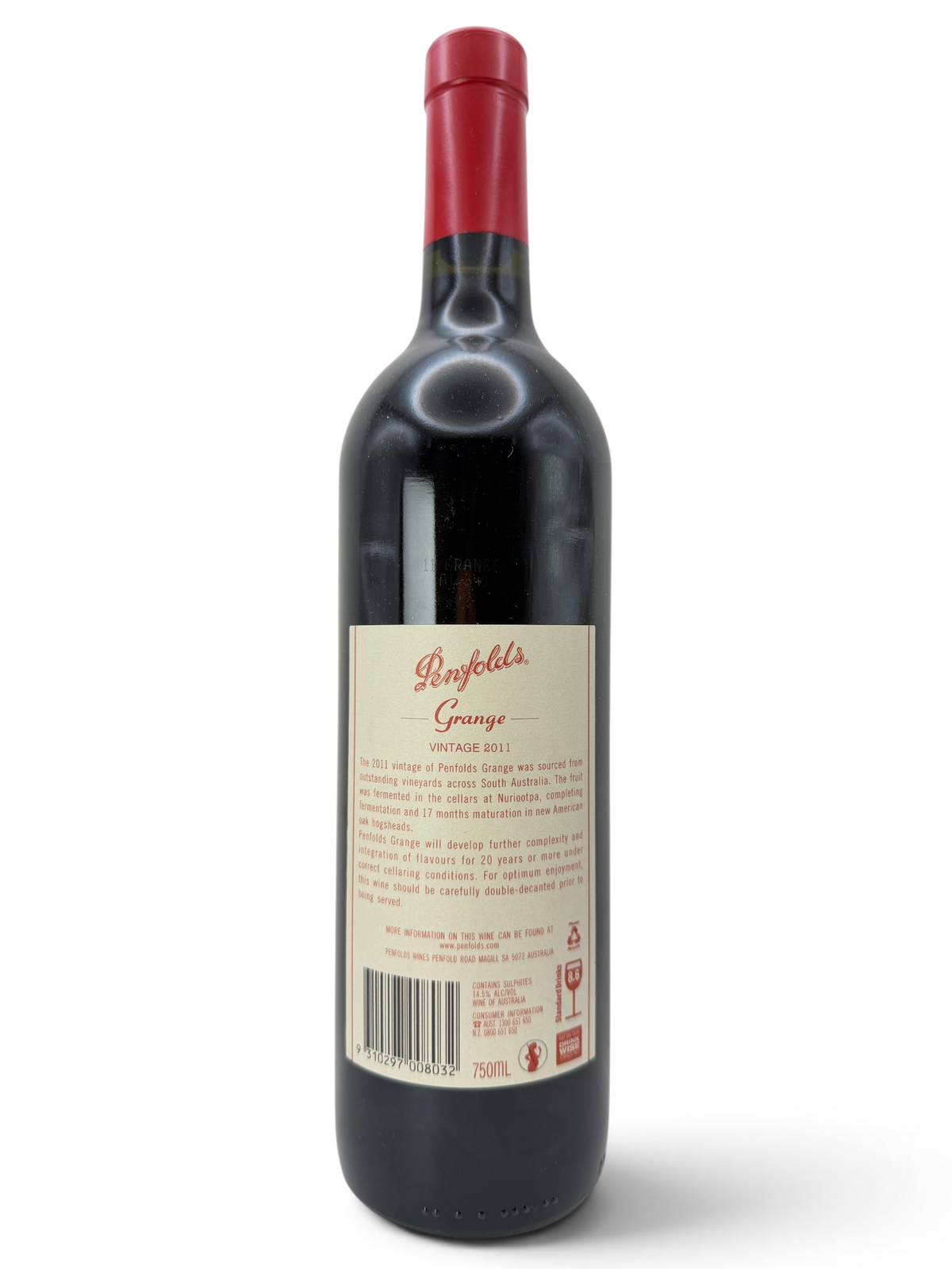2011 Penfolds Grange Bin 95, South Australia