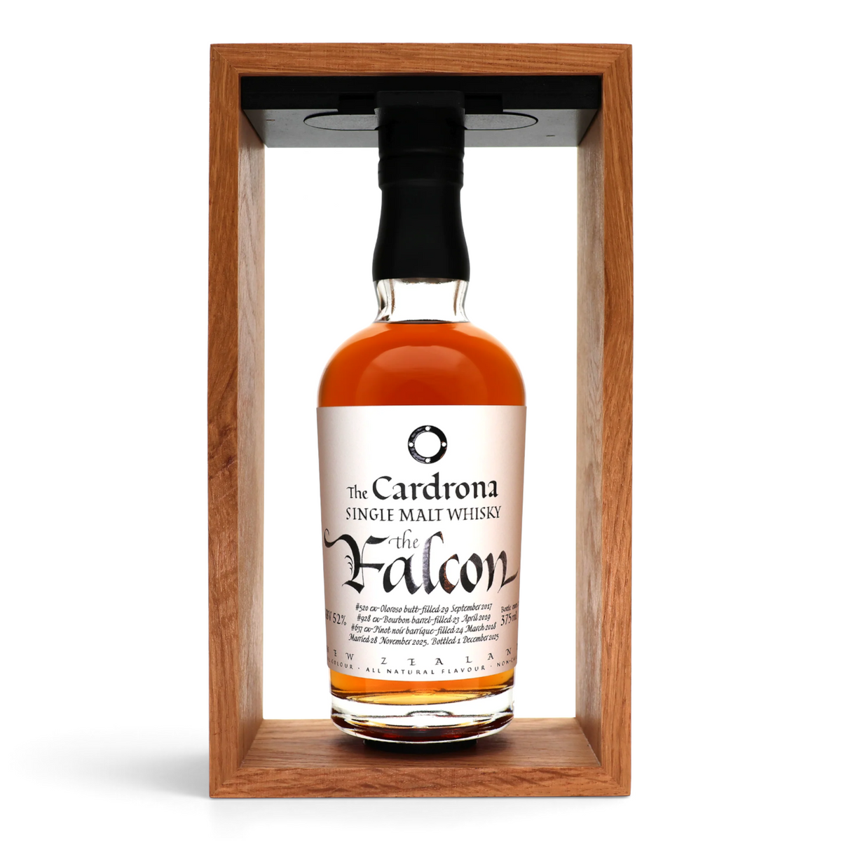 The Cardrona Distillery 'The Falcon' Single Malt New Zealand Whisky, 52% ABV