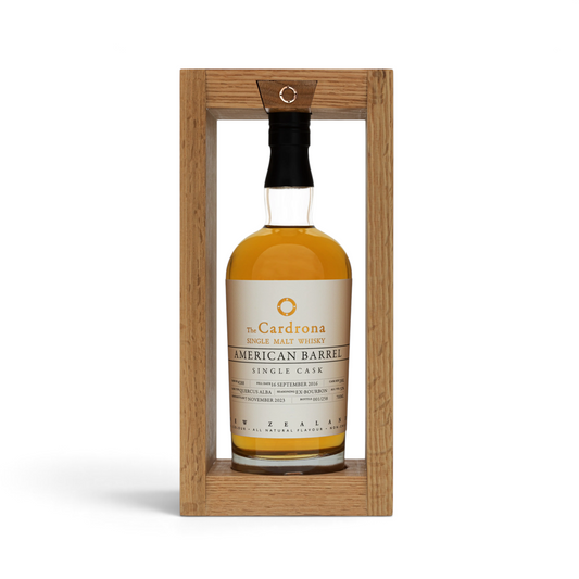 The Cardrona Distillery American Barrel Ex-Bourbon Single Malt New Zealand Whisky, 52% ABV