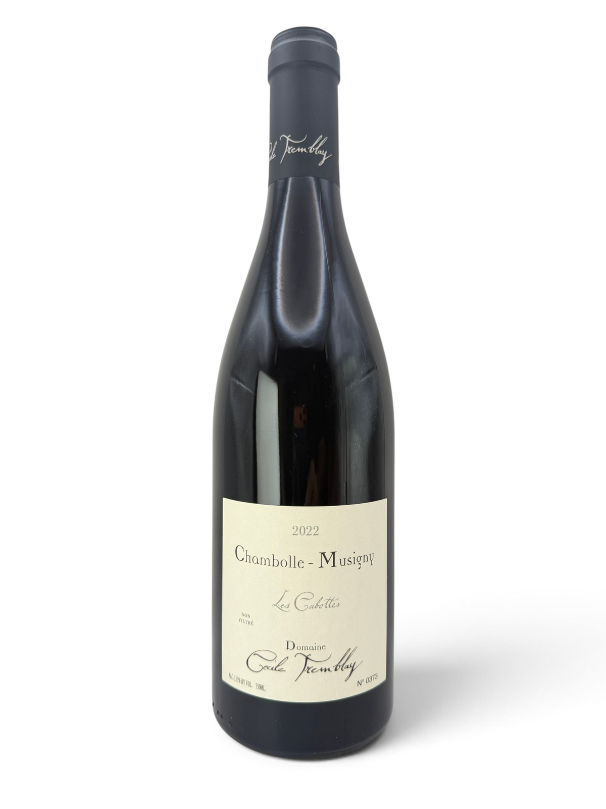 2022 Domaine Cécile Tremblay Chambolle-Musigny Les Cabottes, Côte de Nuits