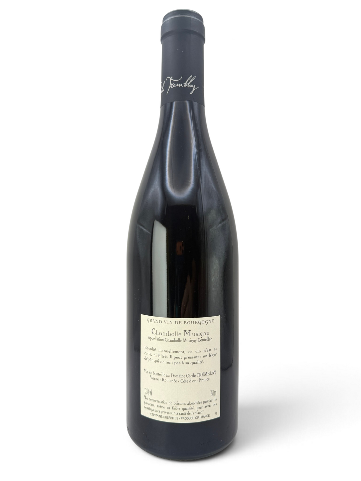 2022 Domaine Cécile Tremblay Chambolle-Musigny Les Cabottes, Côte de Nuits