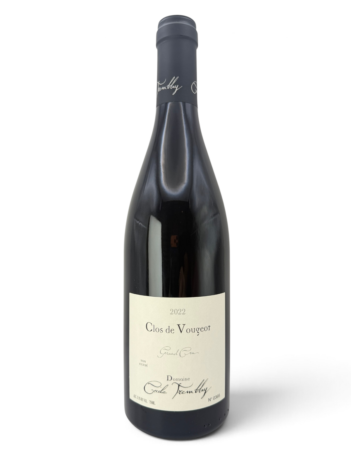 2022 Domaine Cécile Tremblay Clos de Vougeot Grand Cru, Côte de Nuits