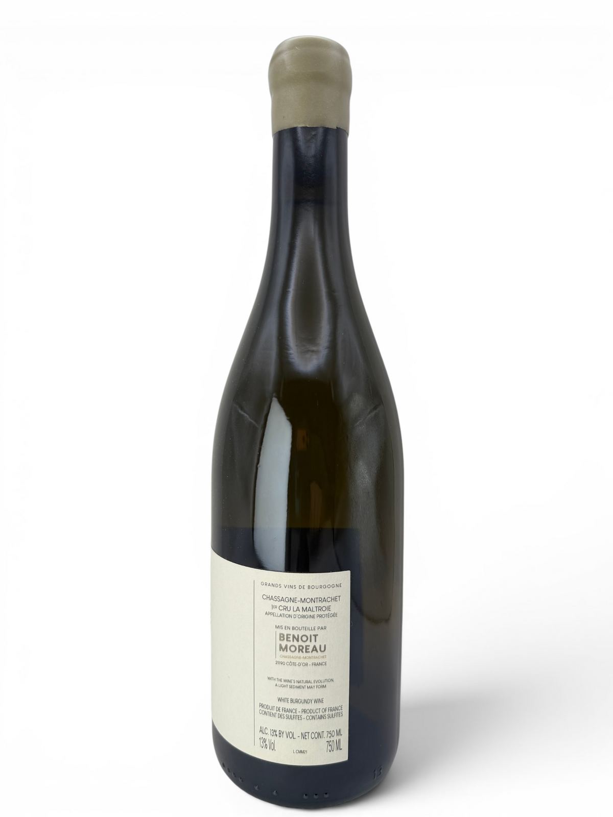 2021 Domaine Benoît Moreau Chassagne-Montrachet Premier Cru La Maltroie, Côte de Beaune