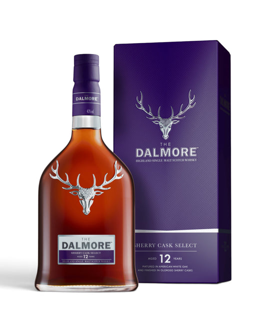 Dalmore 12 Year Old Sherry Cask Reserve Single Malt Scotch Whisky, 43% ABV