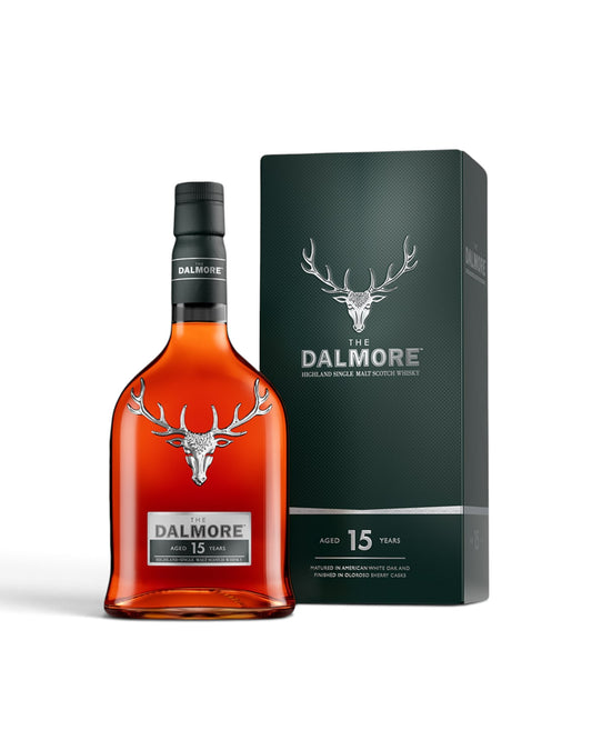 Dalmore 15 Year Old Single Malt Scotch Whisky, 40% ABV