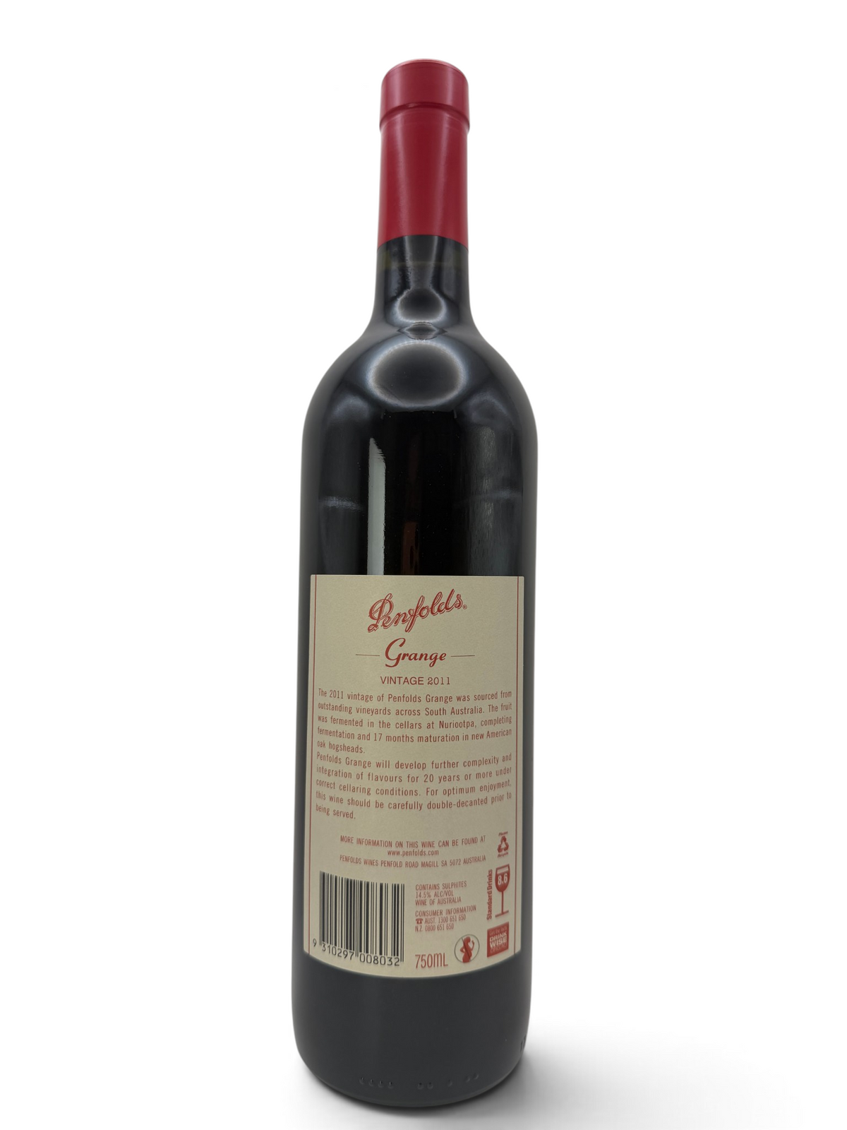 2011 Penfolds Grange Bin 95, Australia, Gift Box