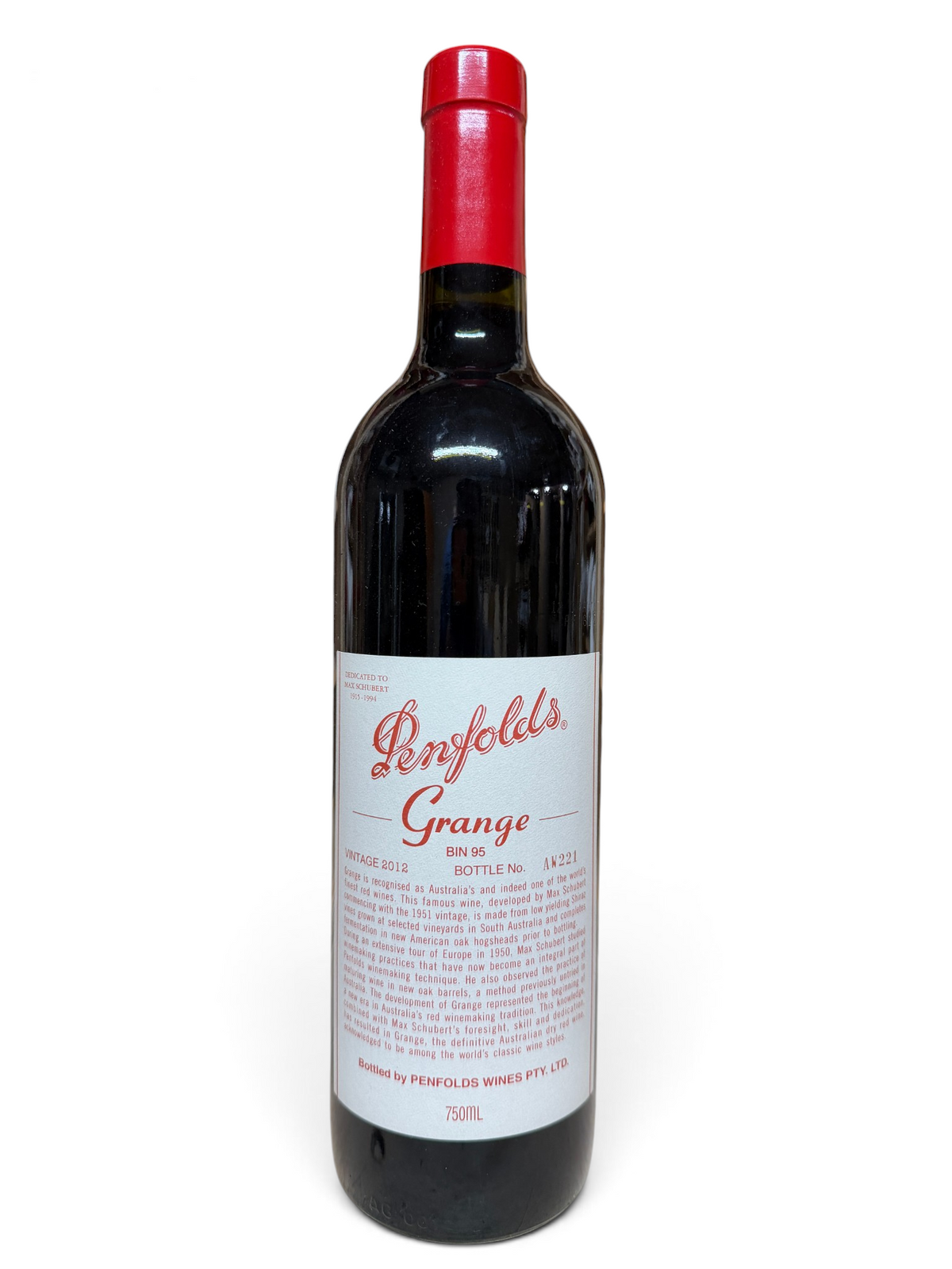 2012 Penfolds Grange Bin 95, Australia