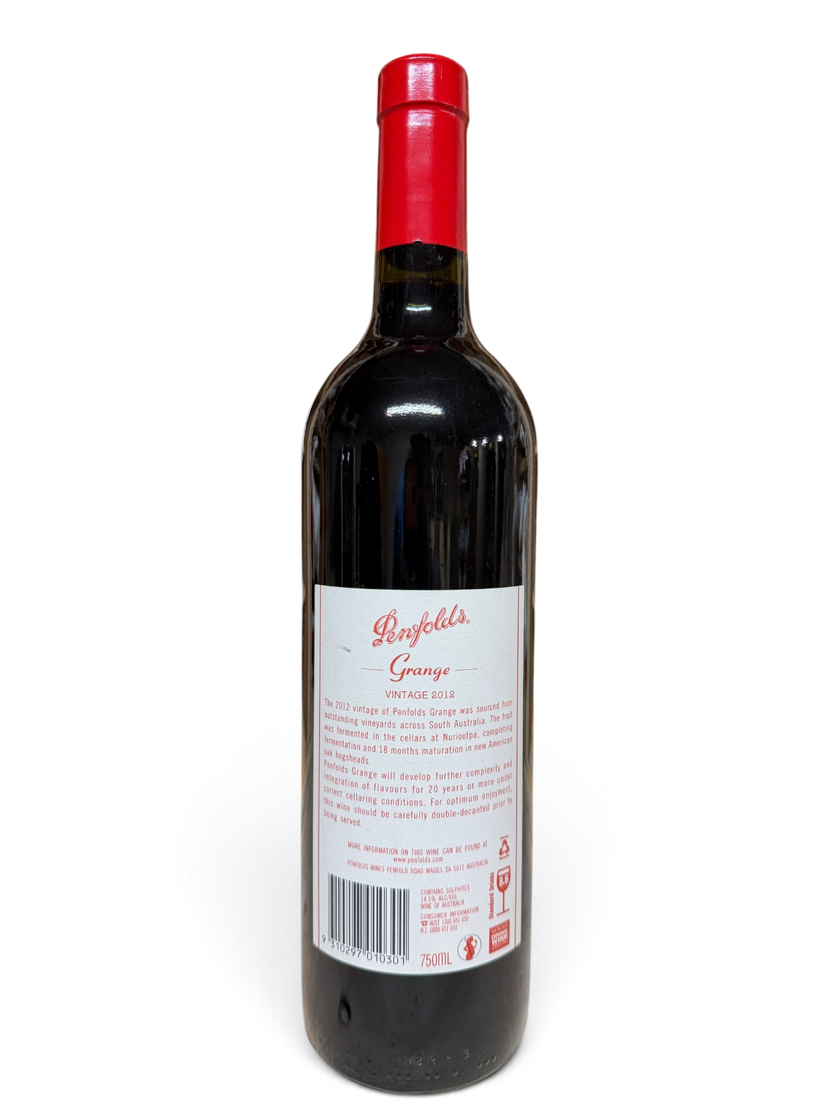 2012 Penfolds Grange Bin 95, Australia