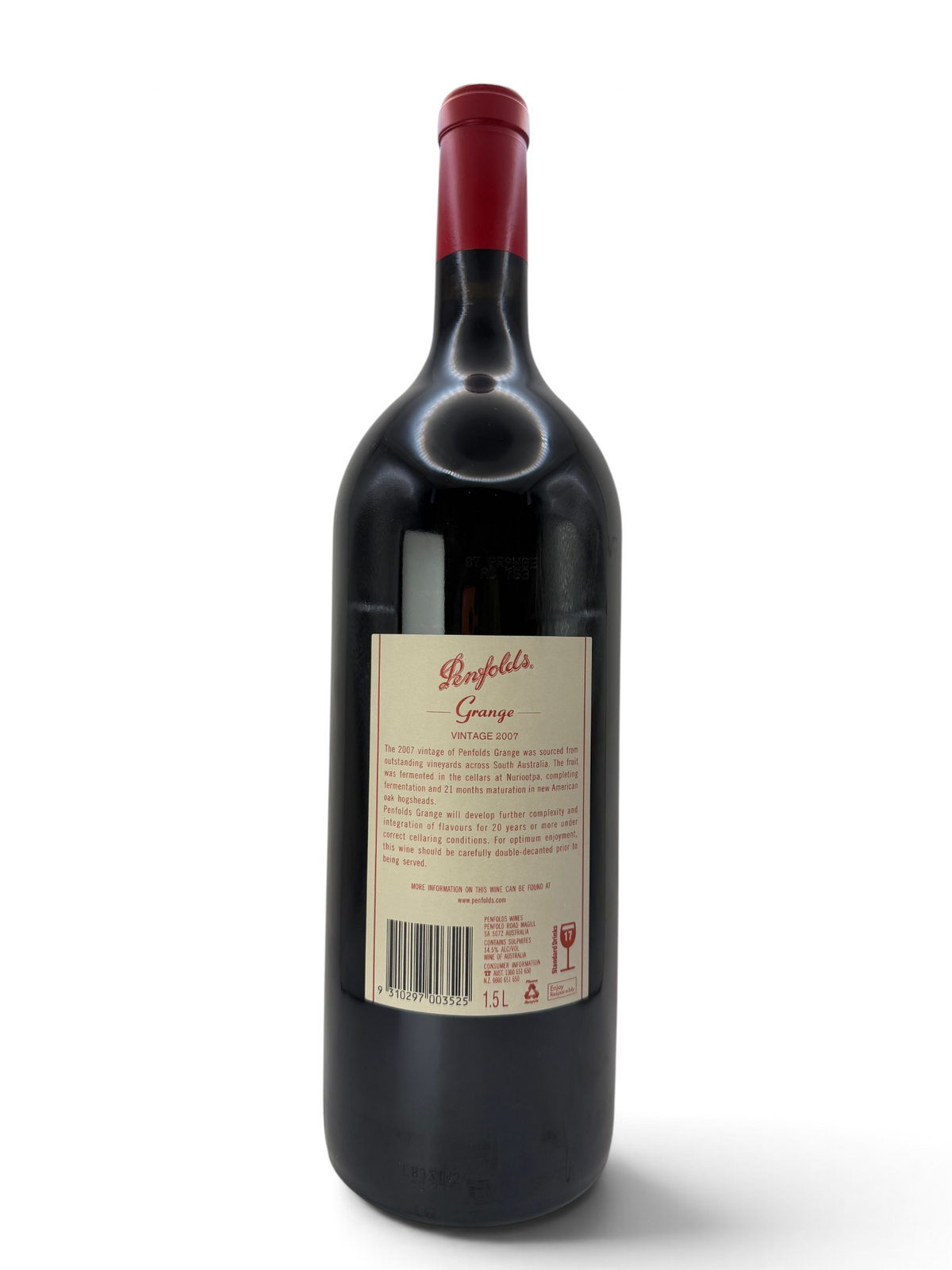 2007 Penfolds Grange Bin 95, Australia, 1.5L