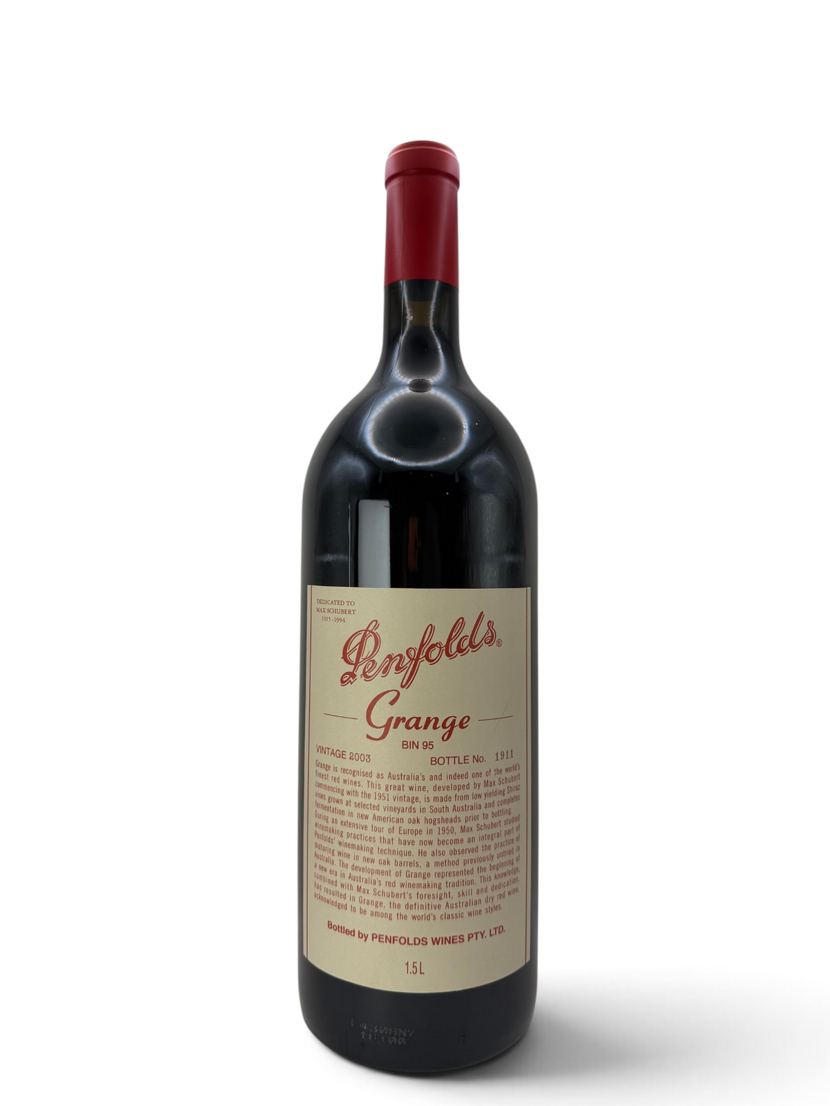 2003 Penfolds Grange Bin 95, Australia, 1.5L