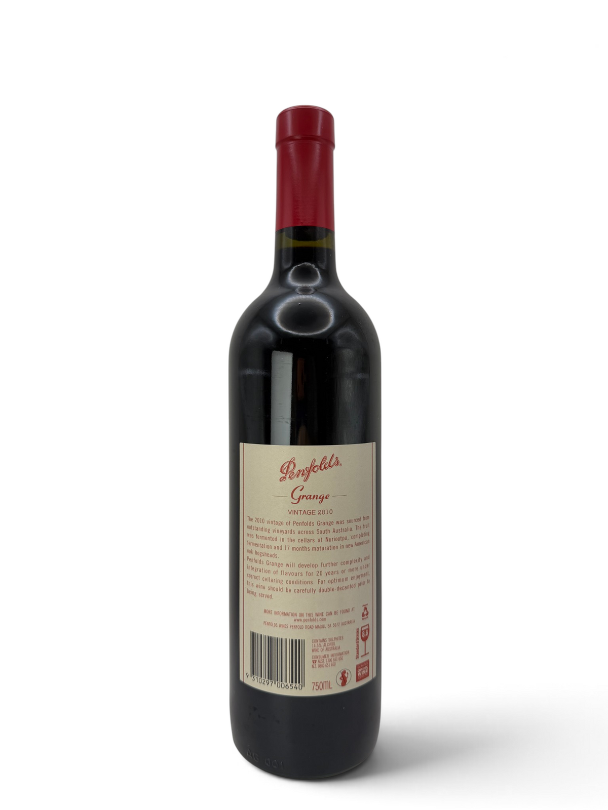 2010 Penfolds Grange Bin 95, Australia, Gift Box