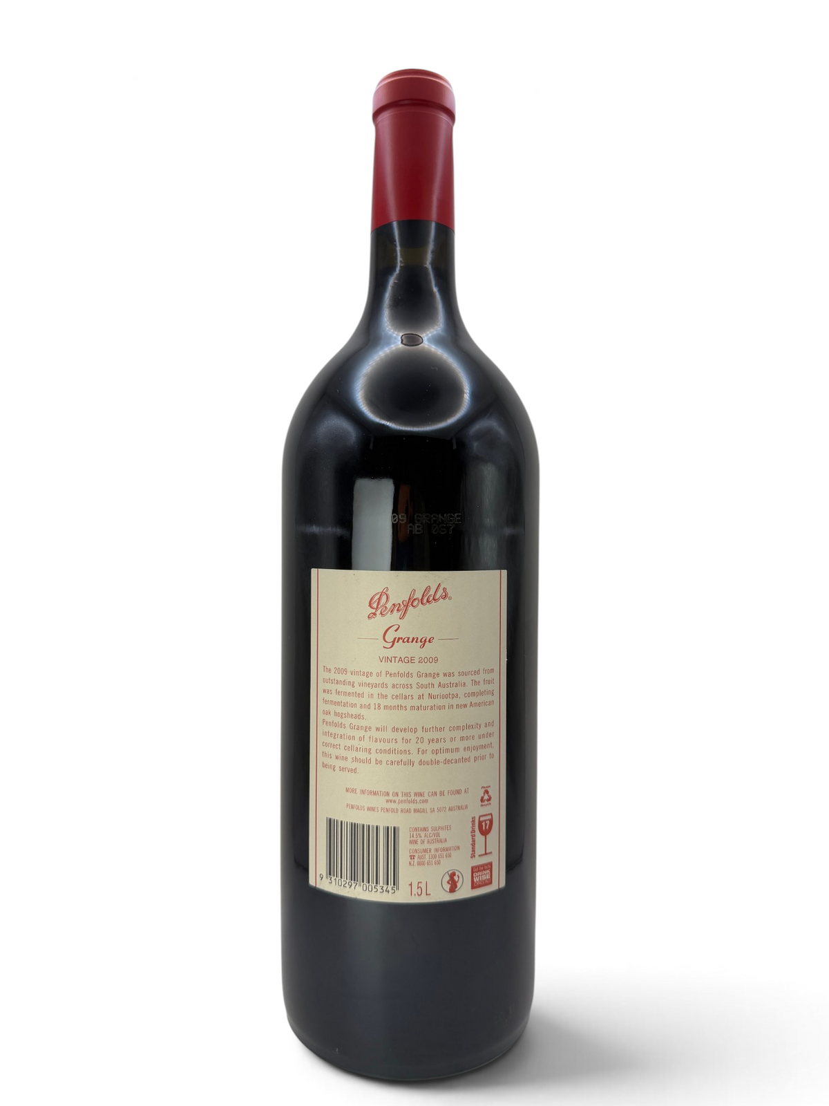 2009 Penfolds Grange Bin 95, Australia, 1.5L