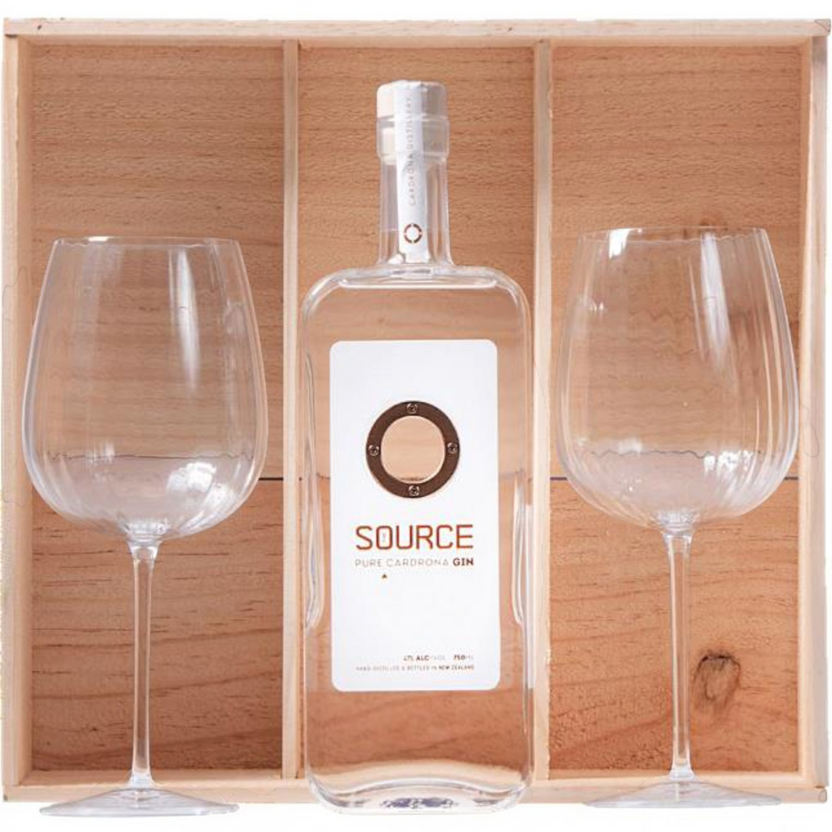 The Cardrona Distillery The Source & Goblet Set, 750ml