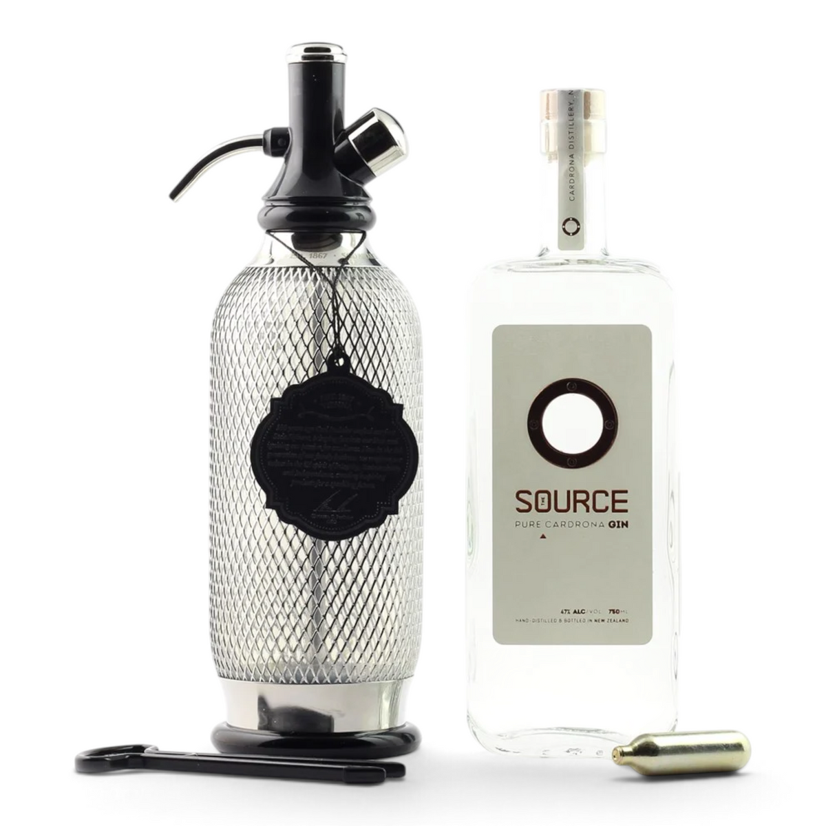 The Cardrona Distillery The Source & Siphon Set, 750ml